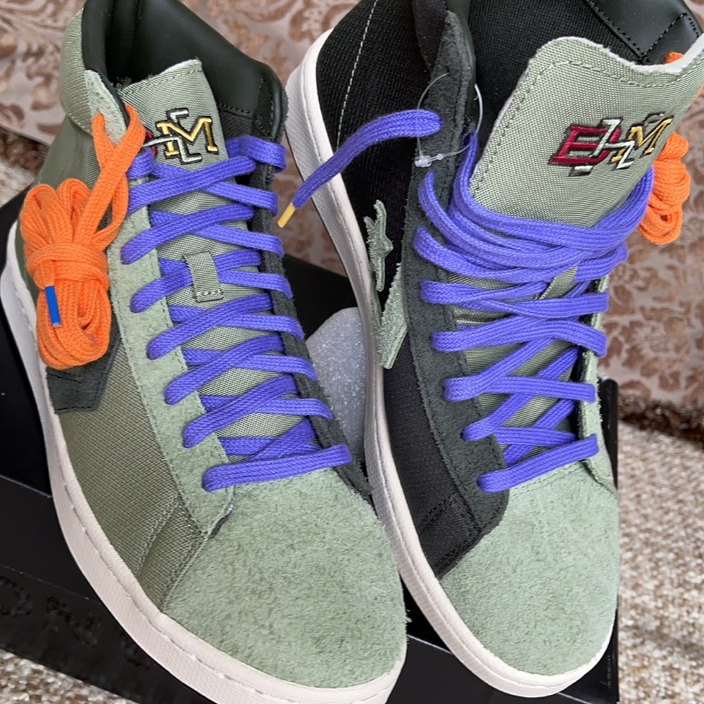 Converse Pro Leather Mid ‘Black History Month’ Men - Picture 8 of 16